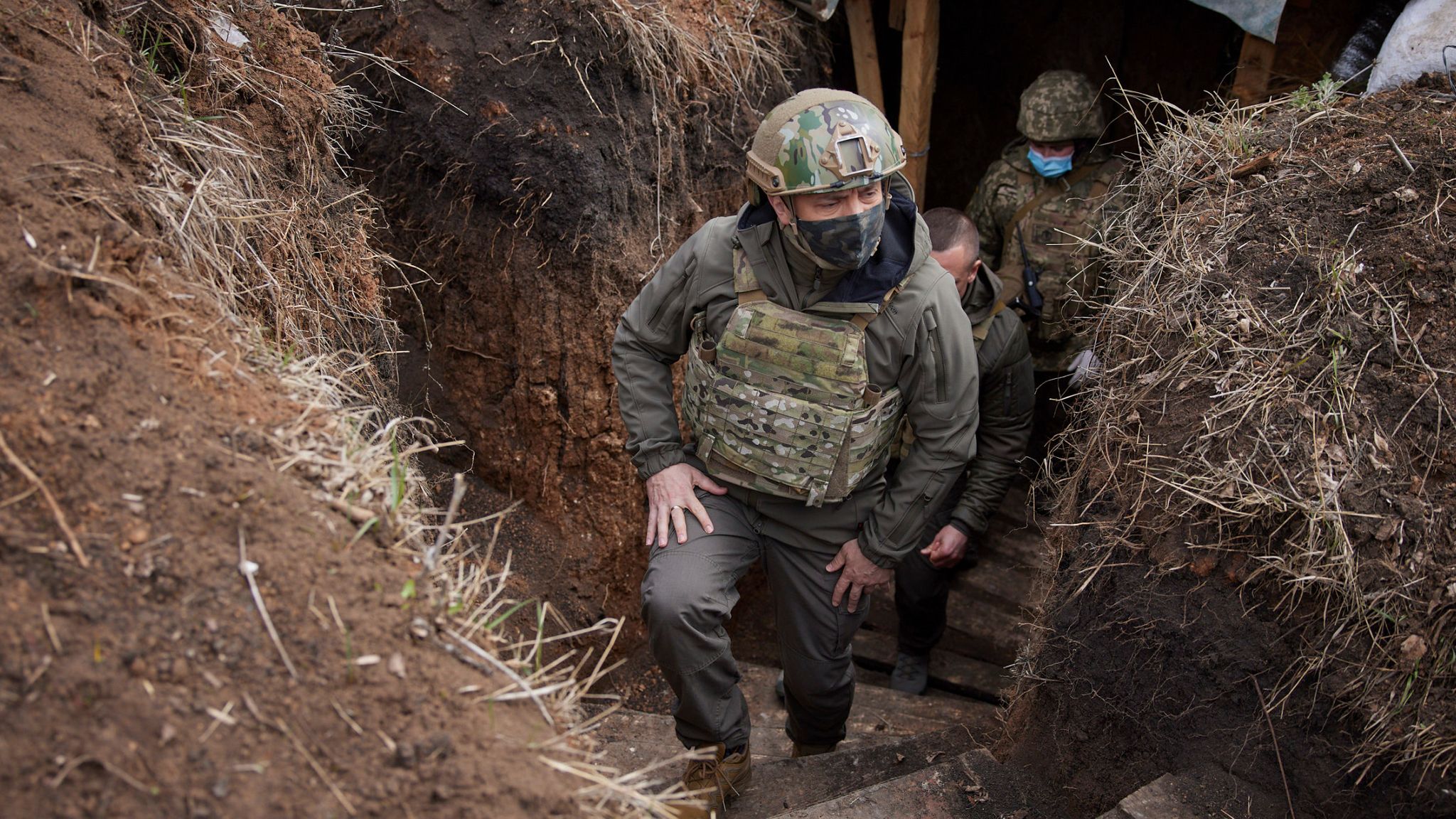 Ukraina gagalkan upaya pasukan elite chechen pro-rusia bunuh zelensky