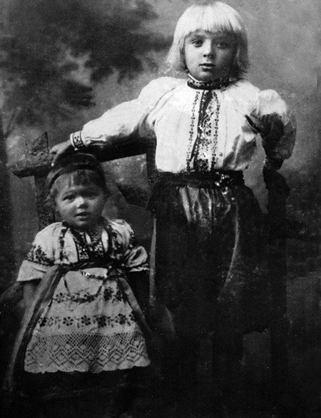 Діти з Холщини (вона переїхала в Україну, він залишився в Польщі). Фото з архіву Катажини Пукалюк-Остапишин