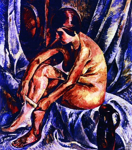 Картина: Анатолій Петрицький, "Натурниця", 1932 рік