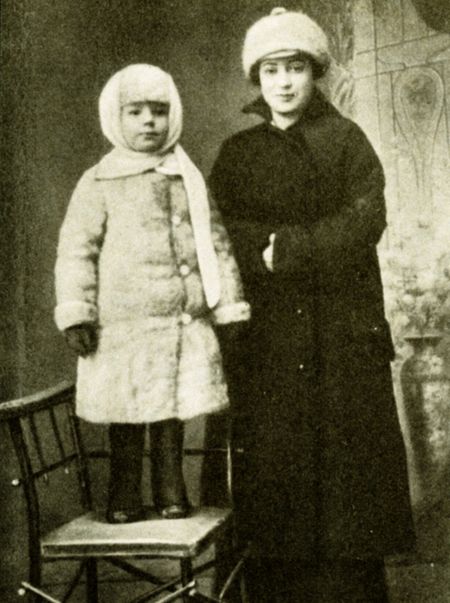 Київське дитинство. Алекс Москович з мамою