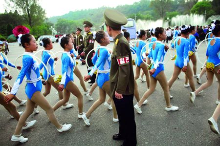 ФОТО: АР "Дитячий вишкіл специфічного північно-корейського стилю «опори на власні сили»